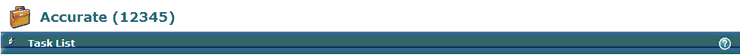 Task Header